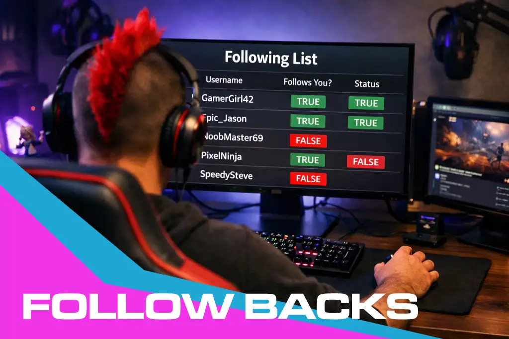 Help: Following list