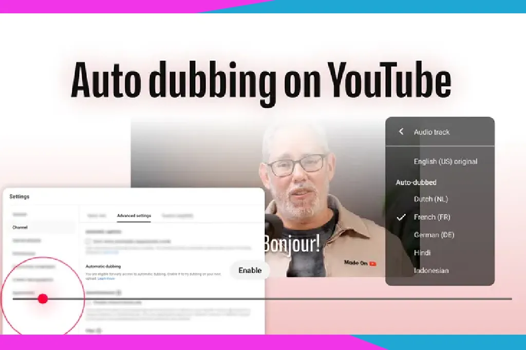 YouTube scales auto dubbing to 27 languages with expressive speech and viewer controls
